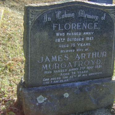 MURGATROYD James Arthur -1951 &amp; Florence -1947