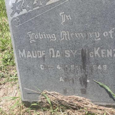 McKENZIE Maude Daisy -1949