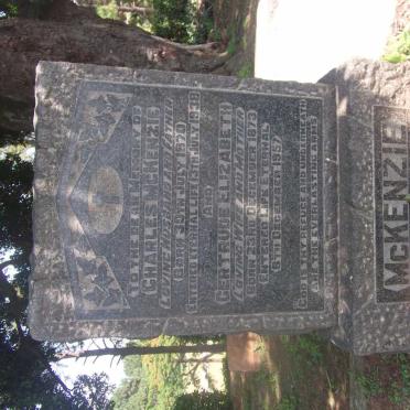 McKENZIE Charles 1870-1938 &amp; Gertrude Elizabeth 1873-1957