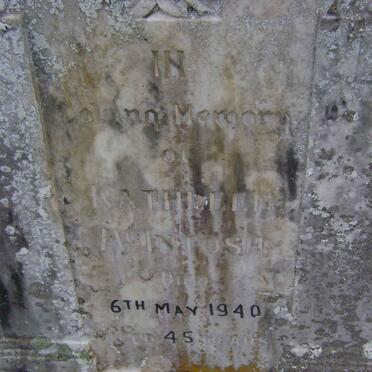 McINTOSH Kathleen -1940