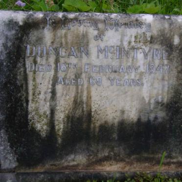 McINTYRE Duncan -1947