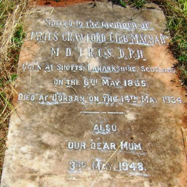 MacNAB James Crawford Gibb 1865-1934 &amp; Mabel -1948