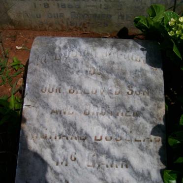 McGARR Melville George 1888-1972 &amp; Mildred -1940 :: McGARR Basil -1926 :: Richard Douglas 1950-1981