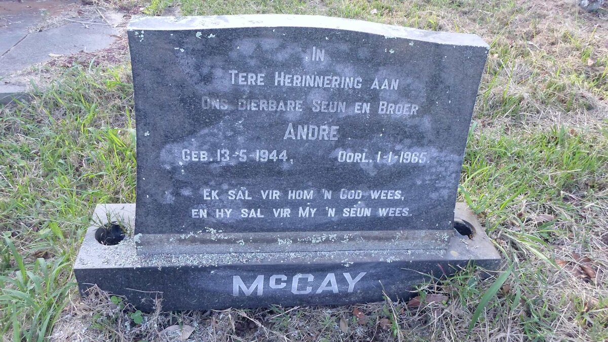 McCAY Andre 1944-1965