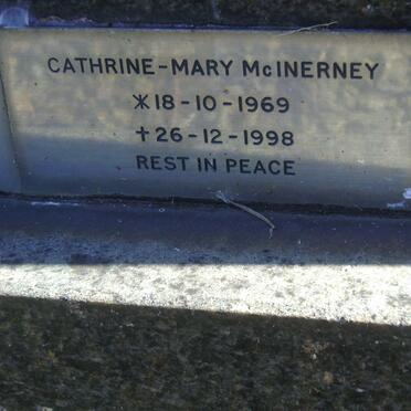 McINERNEY Cathrine-Mary 1969-1998