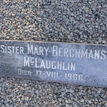 McLAUGHLIN Mary Berchmans -1966