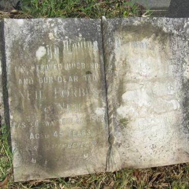 MCNEIL Neil Forbes  -1963