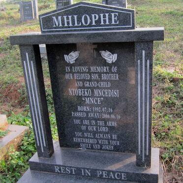 MHLOPHE Ntobeko Mncedisi 1992-2006