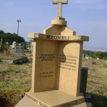 MZONELI Sibusiso Oswald 1970-2002