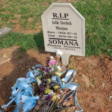 MBANJWA Xolile Sherlock 1954-2019