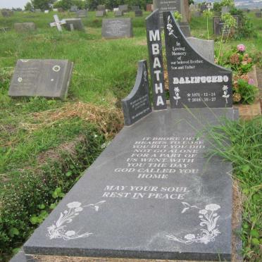 MBATHA Dalingcebo 1971-2016