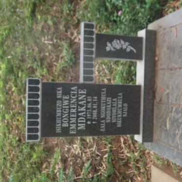 MDAKANE Bongiwe Emmerencia 1973-2009