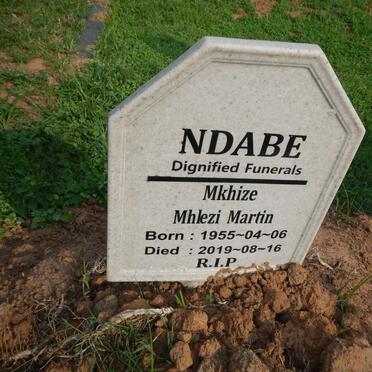 MKHIZE Mhlezi Martin 1955-2019