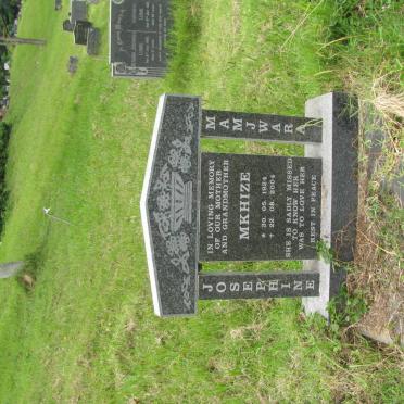 MKHIZE Josephine Mamjwara 1924-2004