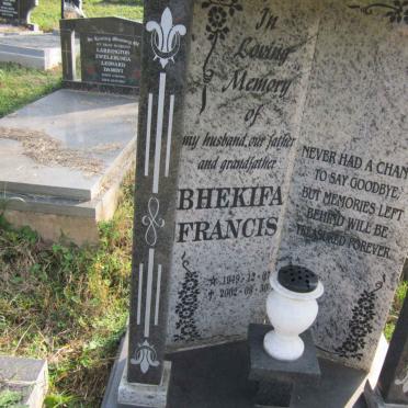 MNTAMBO Bhefika Francis 1949-2002