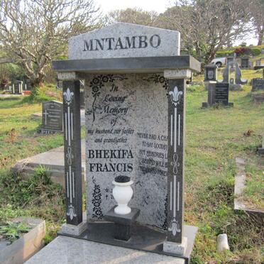 MNTAMBO Bhefika Francis 1949-2002