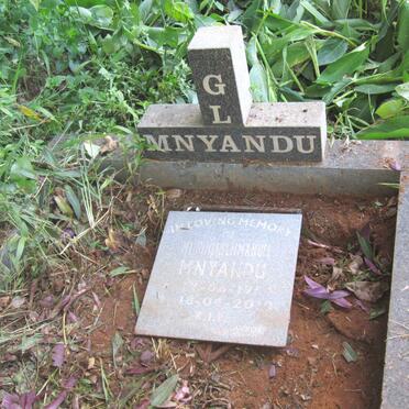 MNYANDU G.L. ? :: MNYANDU Mthumeni Emmanuel 1954-2010