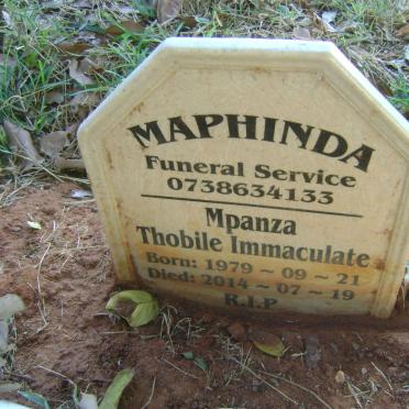 MPANZA Thobile Immaculate 1979-2014