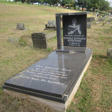 MTHETHWA Bonisile Bongeka 1992-2017