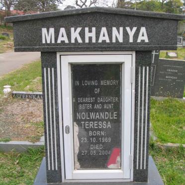 MAKHANYA Nolwandle Teressa 1969-2004