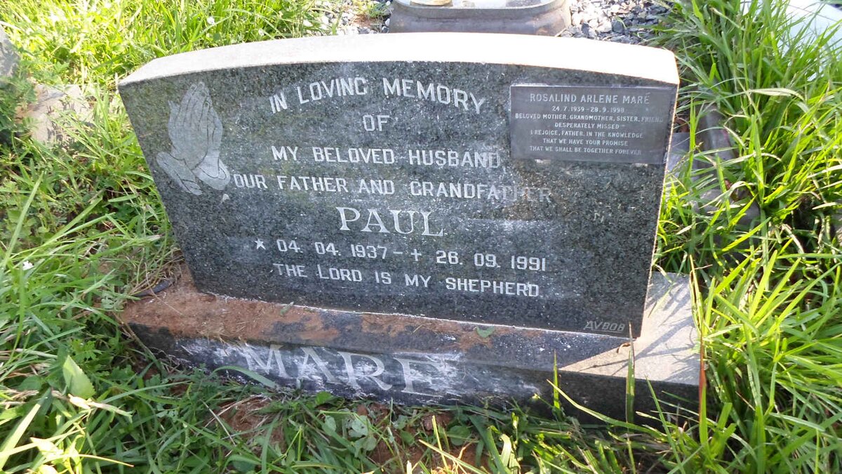 MARE Paul 1937-1991