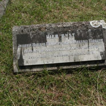 MAREEUW Johannes Marinus Wilhelmus, van den Driessen 1896-1918