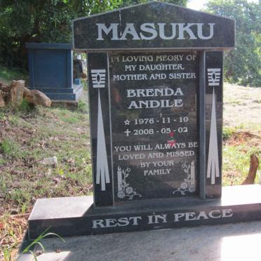 MASUKU Brenda Andile 1976-2008