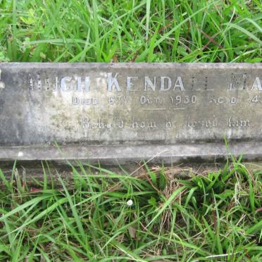 MANN Hugh Kendall -1930