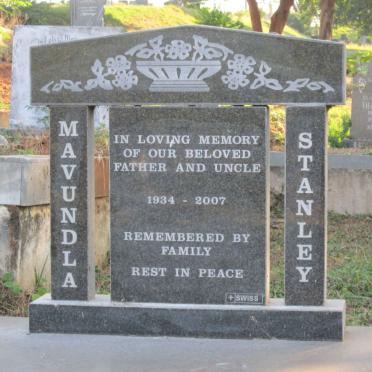 MAVUNDLA Stanley 1934-2007