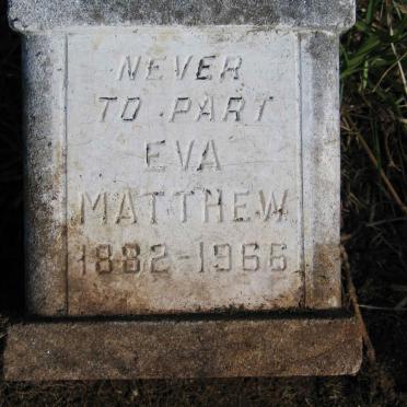 MATTHEW Eva 1882-1966