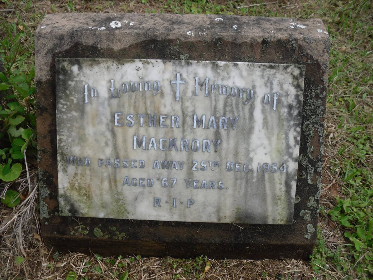 MACKRORY Esther Mary -1954