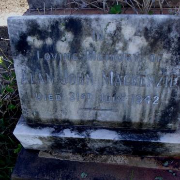 MACKENZIE Alan John -1942