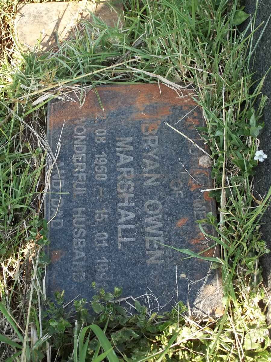 MARSHALL Bryan Owen 1950-1996