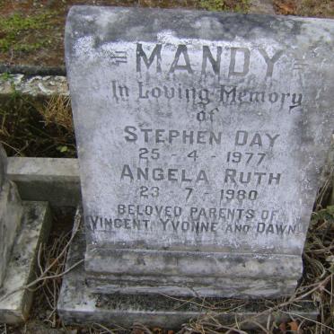 MANDY Stephen Day -1977 &amp; Angela Ruth -1980
