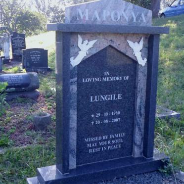 MAPONYA Lungile 1960-2007