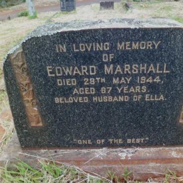 MARSHALL Edward -1944