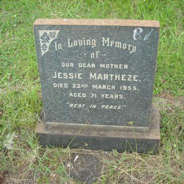 MARTHEZE Jessie -1955