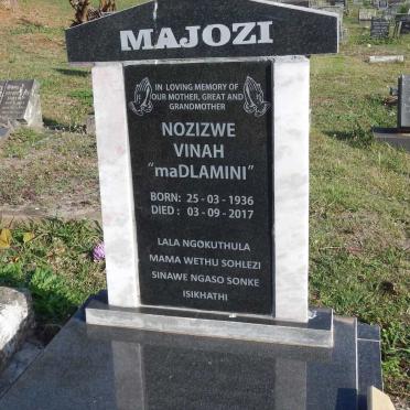MAJOZI Nozizwe Vinah 1936-2017