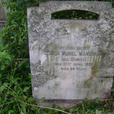 MARSHALL Louisa Muriel nee GRAVES -1939