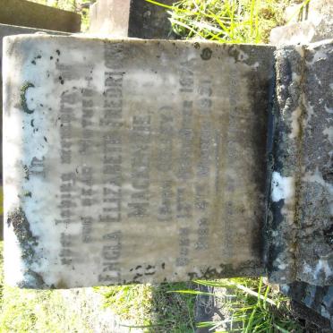 MACKENZIE Engla Elizabeth Fredricka nee COLLEY 1871-1931 