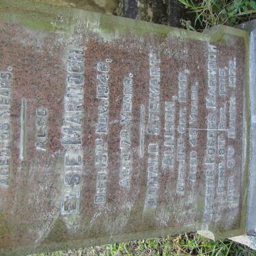 MARNOCH George -1929 &amp; Elsie -1946 :: ALLISON Donald Stewart -1958 :: MARNOCH George Forbes 1905-1972