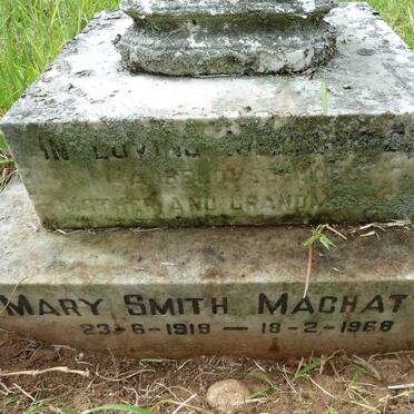 MACHATTIE Mary Smith 1919-1968