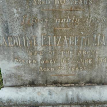 MARTIN John Cook -1926 &amp; Caroline Elizabeth -1948 :: MARTIN John Douglas -1959 :: LITTLE Barbara -1975