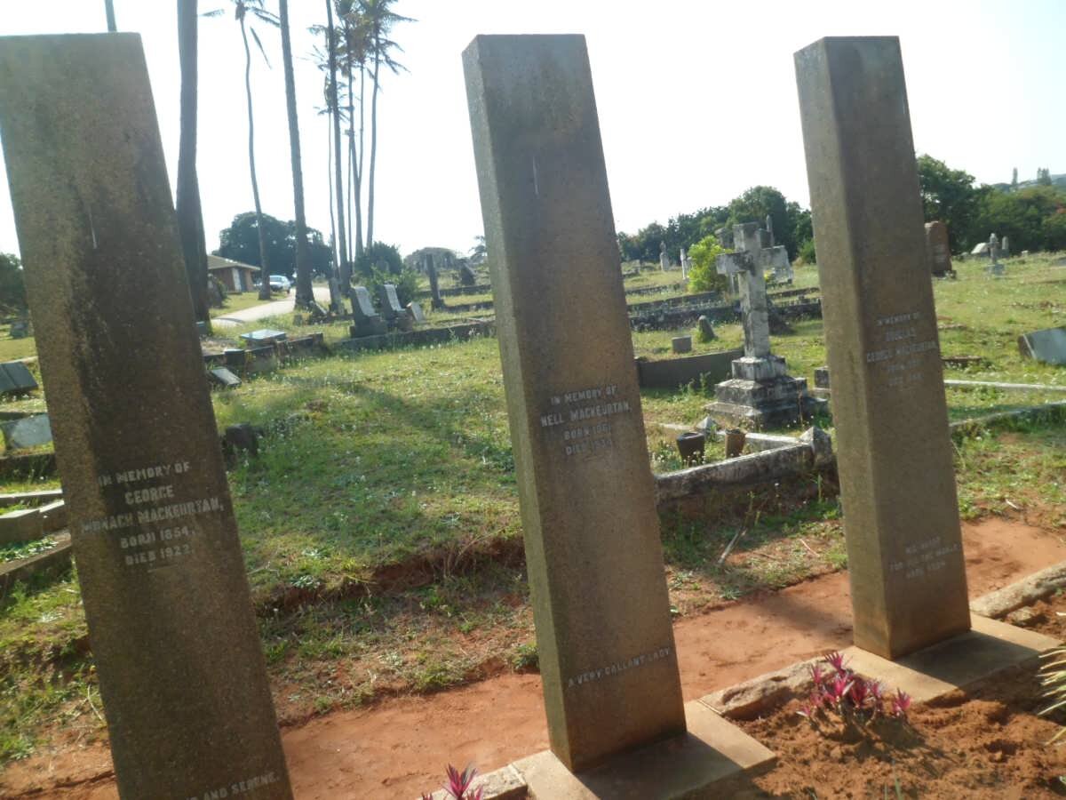 MACKEURTAN George Monarch 1854-1922 :: MACKEURTAN Nell 1881-1934 :: MACKEURTAN Douglas George 1887-1945