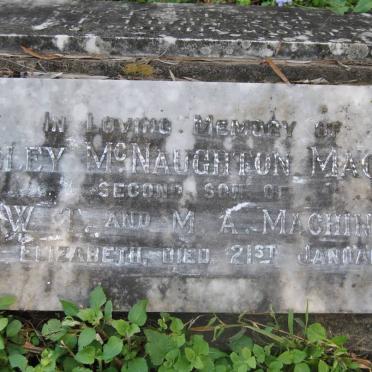 MACHIN Dudley McNaughton -1945