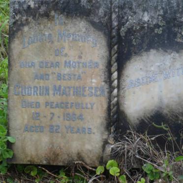 MATHIESEN Gudrun -1964