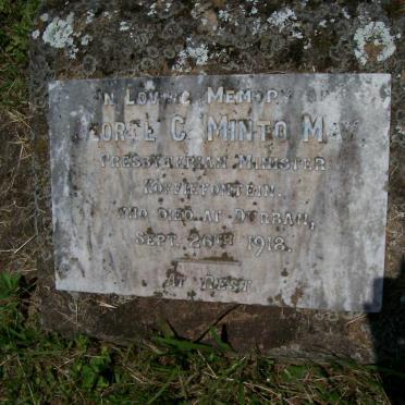 MAY George Cummings Minto -1918