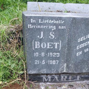 MAREE J.S. 1923-1987
