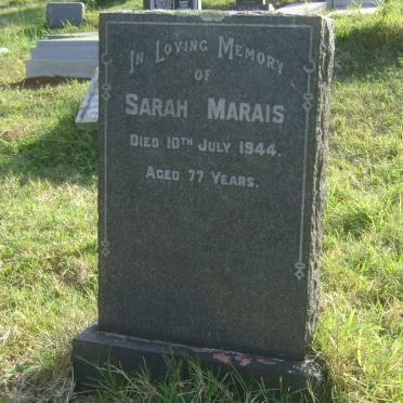 MARAIS Sarah -1944
