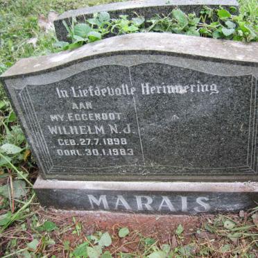 MARAIS Wilhelm N.J. 1898-1983
